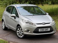 USED 2011 11 FORD FIESTA 1.25 Zetec Hatchback 5dr Petrol Manual (129 g/km, 81 bhp) 