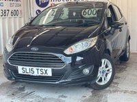 USED 2015 15 FORD FIESTA 1.25 Zetec Hatchback 5dr Petrol Manual Euro 6 (82 ps)+1 FORMER KEEPER+2 KEYS+MEDIA+ALLOYS+AIRCON+BLUETOOTH+USB+AUX 2 KEYS+1 FORMER KEEPER+ALLOYS+BLUETOOTH+AIRCON+ELECTRIC WINDOWS+USB+AUX+HPI CLEAR
