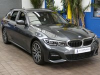 USED 2021 21 BMW 3 SERIES 2.0 330e 12kWh M Sport Touring 5dr Petrol Plug-in Hybrid Auto Euro 6 (s/s) (292 ps) SAT NAV HEATED LEATHER INTERIOR REAR VIEW CAMERA CRUISE CONTROL PARKING SENSOR 1 OWNER BMW SERVICE HISTORY WARRANTY