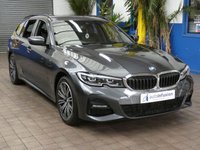 USED 2021 21 BMW 3 SERIES 2.0 330e 12kWh M Sport Touring 5dr Petrol Plug-in Hybrid Auto Euro 6 (s/s) (292 ps) SAT NAV HEATED LEATHER INTERIOR REAR VIEW CAMERA CRUISE CONTROL PARKING SENSOR 1 OWNER BMW SERVICE HISTORY WARRANTY