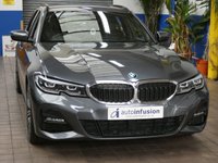 USED 2021 21 BMW 3 SERIES 2.0 330e 12kWh M Sport Touring 5dr Petrol Plug-in Hybrid Auto Euro 6 (s/s) (292 ps) SAT NAV HEATED LEATHER INTERIOR REAR VIEW CAMERA CRUISE CONTROL PARKING SENSOR 1 OWNER BMW SERVICE HISTORY WARRANTY