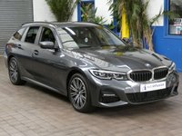USED 2021 21 BMW 3 SERIES 2.0 330e 12kWh M Sport Touring 5dr Petrol Plug-in Hybrid Auto Euro 6 (s/s) (292 ps) SAT NAV HEATED LEATHER INTERIOR REAR VIEW CAMERA CRUISE CONTROL PARKING SENSOR 1 OWNER BMW SERVICE HISTORY WARRANTY