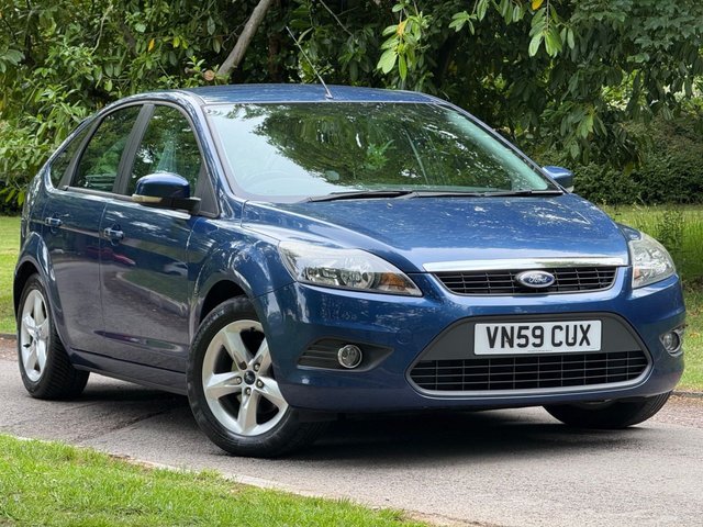 2009 59 Ford Focus 1.6 Zetec Hatchback 5dr Petrol Manual (161 g/km, 99 bhp)