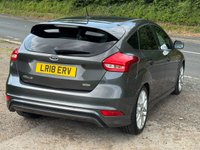USED 2018 18 FORD FOCUS 1.0T EcoBoost ST-Line Hatchback 5dr Petrol Manual Euro 6 (s/s) (140 ps) APPEARANCE PACK PREMIUM METALLIC