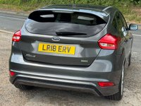 USED 2018 18 FORD FOCUS 1.0T EcoBoost ST-Line Hatchback 5dr Petrol Manual Euro 6 (s/s) (140 ps) APPEARANCE PACK PREMIUM METALLIC