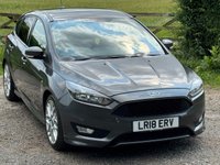USED 2018 18 FORD FOCUS 1.0T EcoBoost ST-Line Hatchback 5dr Petrol Manual Euro 6 (s/s) (140 ps) APPEARANCE PACK PREMIUM METALLIC