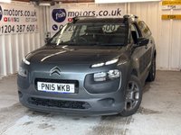 USED 2015 15 CITROEN C4 CACTUS 1.6 BlueHDi Feel Hatchback 5dr Diesel Manual Euro 6 (s/s) (100 ps)+0 ROAD TAX+2 KEYS+ALLOY WHEELS+MEDIA+BLUETOOTH+AIRCON+ 2 KEYS+FSH+ALLOYS+&pound;20 TAX+USB+BLUETOOTH+AIRCON+AUX+CRUISE+PAS+HPI CLEAR