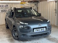 USED 2015 15 CITROEN C4 CACTUS 1.6 BlueHDi Feel Hatchback 5dr Diesel Manual Euro 6 (s/s) (100 ps)+0 ROAD TAX+2 KEYS+ALLOY WHEELS+MEDIA+BLUETOOTH+AIRCON+ 2 KEYS+FSH+ALLOYS+&pound;20 TAX+USB+BLUETOOTH+AIRCON+AUX+CRUISE+PAS+HPI CLEAR