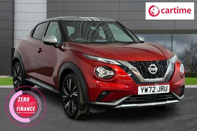 View our Nissan Juke 1.0 DIG-T Tekna+ SUV 5dr Petrol Manual Euro 6 (s/s) (114 ps) Low Mileage, Heated Seats, Comfort Pack, Heat Pack, DAB - Digital Radio