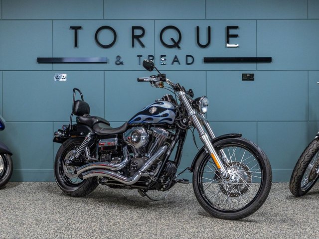 2013 13 Harley-Davidson Dyna 1690 FXDWG Wide Glide Custom Cruiser 