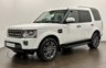 USED 2016 16 LAND ROVER DISCOVERY 4 3.0 SD V6 Graphite SUV 5dr Diesel Auto 4WD Euro 6 (s/s) (256 bhp) Striking Fuji White Discovery, 7 Seater Ebony Leather