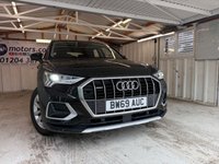USED 2019 69 AUDI Q3 2.0 TDI 35 Sport SUV 5dr Diesel Manual quattro Euro 6 (s/s) (150 ps)+2 KEYS+FSH+NEW SHAPE+POWER BOOT+MEDIA+BLUETOOTH+NAVIGATION+DIGITAL COCKPIT+ 2 KEYS+FSH+VIRTUAL COCKPIT+NAV+POWER BOOT+ALLOYS+CLIMATE+CRUISE+BLUETOOTH+MEDIA+PRIVACY+APPS+USB+AUX+DAB+PARK SENSORS+HPI CLEAR