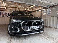 USED 2019 69 AUDI Q3 2.0 TDI 35 Sport SUV 5dr Diesel Manual quattro Euro 6 (s/s) (150 ps)+2 KEYS+FSH+NEW SHAPE+POWER BOOT+MEDIA+BLUETOOTH+NAVIGATION+DIGITAL COCKPIT+ 2 KEYS+FSH+VIRTUAL COCKPIT+NAV+POWER BOOT+ALLOYS+CLIMATE+CRUISE+BLUETOOTH+MEDIA+PRIVACY+APPS+USB+AUX+DAB+PARK SENSORS+HPI CLEAR