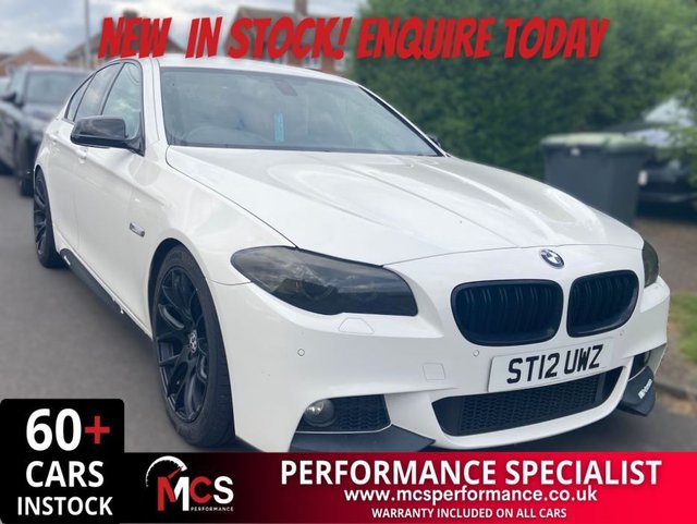 2012 12 BMW 5 SERIES 2.0 520d M Sport Saloon 4dr Diesel Manual Euro 5 (s/s) (184 ps) **SALE** EVERY CAR REDUCED !