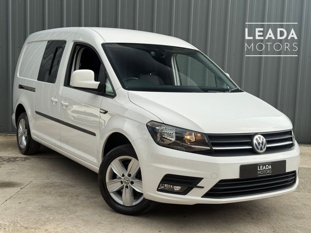 2018 68 Volkswagen Caddy Maxi Highline 2.0 TDI (NO VAT) C20 BlueMotion Tech Panel Van 6dr Diesel Manual LWB Euro 6 (s/s) (150 ps)