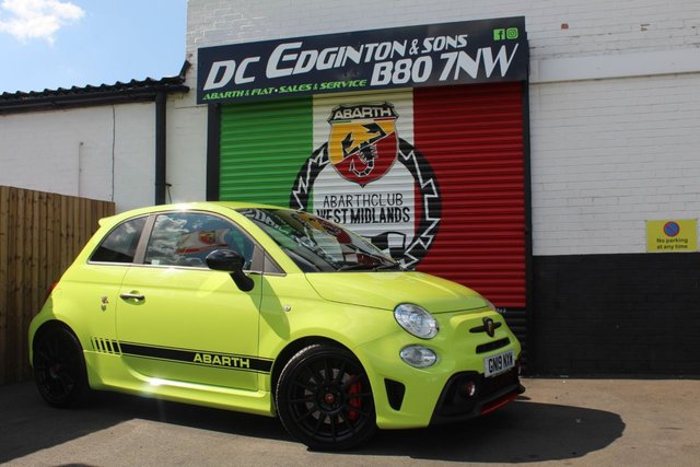 2019 19 Abarth 595 1.4 T-Jet Competizione 70th Hatchback 3dr Petrol Manual Euro 6 (180 bhp)