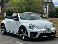 USED 2017 17 VOLKSWAGEN BEETLE 2.0 TDI BlueMotion Tech R-Line Cabriolet 2dr Diesel Manual Euro 6 (s/s) (150 ps) LOW MILES+ULEZ+18" ALLOYS+FSH