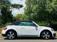USED 2017 17 VOLKSWAGEN BEETLE 2.0 TDI BlueMotion Tech R-Line Cabriolet 2dr Diesel Manual Euro 6 (s/s) (150 ps) LOW MILES+ULEZ+18" ALLOYS+FSH