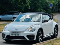 USED 2017 17 VOLKSWAGEN BEETLE 2.0 TDI BlueMotion Tech R-Line Cabriolet 2dr Diesel Manual Euro 6 (s/s) (150 ps) LOW MILES+ULEZ+18" ALLOYS+FSH