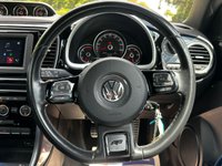 USED 2017 17 VOLKSWAGEN BEETLE 2.0 TDI BlueMotion Tech R-Line Cabriolet 2dr Diesel Manual Euro 6 (s/s) (150 ps) LOW MILES+ULEZ+18" ALLOYS+FSH