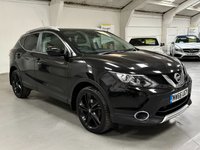 USED 2016 66 NISSAN QASHQAI 1.5 dCi Black Edition SUV 5dr Diesel Manual 2WD Euro 6 (s/s) (110 ps) PAN ROOF+FULL LEATHER+F&R PARK