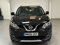 USED 2016 66 NISSAN QASHQAI 1.5 dCi Black Edition SUV 5dr Diesel Manual 2WD Euro 6 (s/s) (110 ps) PAN ROOF+FULL LEATHER+F&R PARK