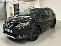 USED 2016 66 NISSAN QASHQAI 1.5 dCi Black Edition SUV 5dr Diesel Manual 2WD Euro 6 (s/s) (110 ps) PAN ROOF+FULL LEATHER+F&R PARK