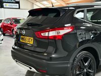 USED 2016 66 NISSAN QASHQAI 1.5 dCi Black Edition SUV 5dr Diesel Manual 2WD Euro 6 (s/s) (110 ps) PAN ROOF+FULL LEATHER+F&R PARK