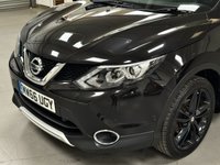 USED 2016 66 NISSAN QASHQAI 1.5 dCi Black Edition SUV 5dr Diesel Manual 2WD Euro 6 (s/s) (110 ps) PAN ROOF+FULL LEATHER+F&R PARK