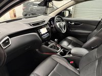 USED 2016 66 NISSAN QASHQAI 1.5 dCi Black Edition SUV 5dr Diesel Manual 2WD Euro 6 (s/s) (110 ps) PAN ROOF+FULL LEATHER+F&R PARK