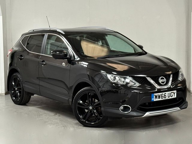 2016 66 Nissan Qashqai 1.5 dCi Black Edition SUV 5dr Diesel Manual 2WD Euro 6 (s/s) (110 ps)