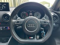 USED 2015 15 AUDI S3 2.0 TFSI Sportback 5dr Petrol S Tronic quattro Euro 6 (s/s) (300 ps) FULL SERVICE HISTORY / SAT NAV