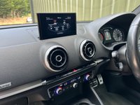 USED 2015 15 AUDI S3 2.0 TFSI Sportback 5dr Petrol S Tronic quattro Euro 6 (s/s) (300 ps) FULL SERVICE HISTORY / SAT NAV