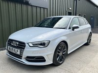 USED 2015 15 AUDI S3 2.0 TFSI Sportback 5dr Petrol S Tronic quattro Euro 6 (s/s) (300 ps) FULL SERVICE HISTORY / SAT NAV