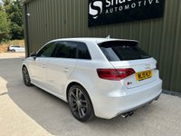 USED 2015 15 AUDI S3 2.0 TFSI Sportback 5dr Petrol S Tronic quattro Euro 6 (s/s) (300 ps) FULL SERVICE HISTORY / SAT NAV