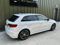 USED 2015 15 AUDI S3 2.0 TFSI Sportback 5dr Petrol S Tronic quattro Euro 6 (s/s) (300 ps) FULL SERVICE HISTORY / SAT NAV