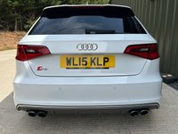 USED 2015 15 AUDI S3 2.0 TFSI Sportback 5dr Petrol S Tronic quattro Euro 6 (s/s) (300 ps) FULL SERVICE HISTORY / SAT NAV