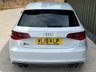 USED 2015 15 AUDI S3 2.0 TFSI Sportback 5dr Petrol S Tronic quattro Euro 6 (s/s) (300 ps) FULL SERVICE HISTORY / SAT NAV