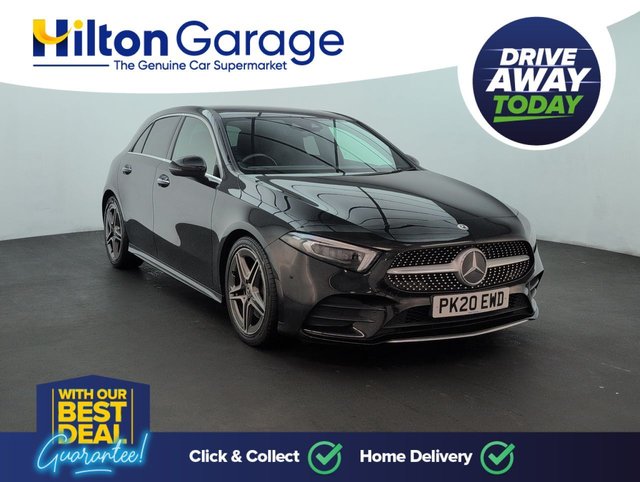 USED 2020 20 Mercedes-Benz A Class 2.0 A220d Amg Line (premium Plus 2) Hatchback 5dr Diesel 8g-Dct Euro 6 (s/S) (190 Ps) 18" Alloys+panoramic Glass Sunroof