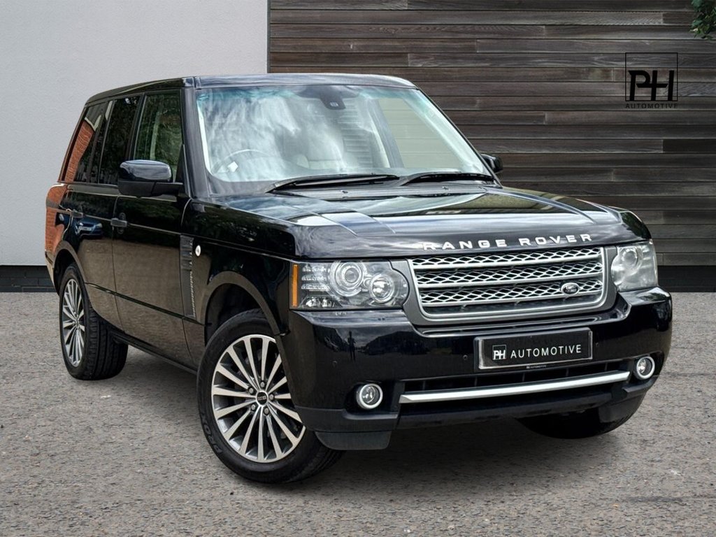 USED 2010 60 LAND ROVER RANGE ROVER 5.0 V8 Autobiography SUV 5dr Petrol Auto 4WD Euro 5 (510 ps) 1 OWNER FROM NEW | BLIND SPOT