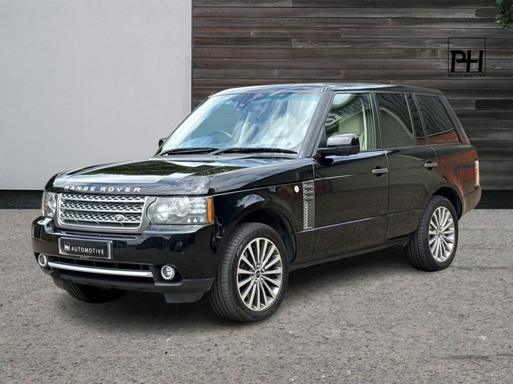 USED 2010 60 LAND ROVER RANGE ROVER 5.0 V8 Autobiography SUV 5dr Petrol Auto 4WD Euro 5 (510 ps) 1 OWNER FROM NEW | BLIND SPOT