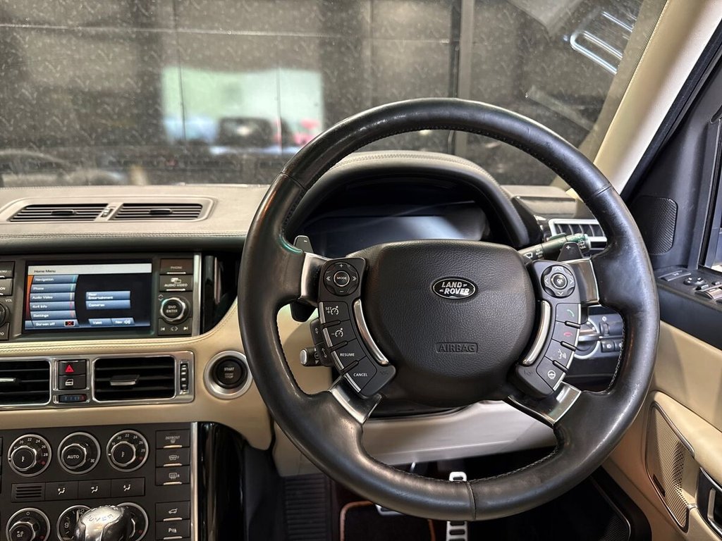 USED 2010 60 LAND ROVER RANGE ROVER 5.0 V8 Autobiography SUV 5dr Petrol Auto 4WD Euro 5 (510 ps) 1 OWNER FROM NEW | BLIND SPOT