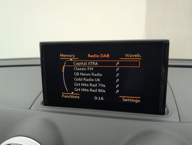 USED 2015 65 Audi A3 Cabriolet 2.0 TDI S Line Convertible 2dr Diesel Manual Euro 6 (s/S) (nav) (150 Ps) Front Sport Seats+usb Connection