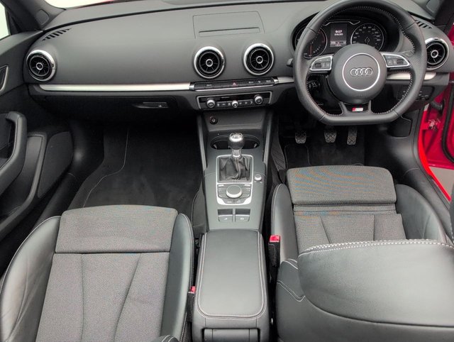 USED 2015 65 Audi A3 Cabriolet 2.0 TDI S Line Convertible 2dr Diesel Manual Euro 6 (s/S) (nav) (150 Ps) Front Sport Seats+usb Connection