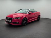 USED 2015 65 Audi A3 Cabriolet 2.0 TDI S Line Convertible 2dr Diesel Manual Euro 6 (s/S) (nav) (150 Ps) Front Sport Seats+usb Connection