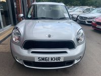 USED 2011 61 MINI COUNTRYMAN 1.6 Cooper S SUV 5dr Petrol Manual ALL4 Euro 5 (s/s) (184 ps) SERVICE HISTORY HPI CLEAR