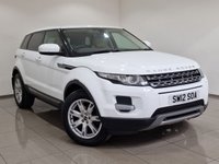 USED 2012 12 LAND ROVER RANGE ROVER EVOQUE 2.2 SD4 Pure Fuji White SUV 5dr Diesel Auto 4WD Euro 5 (190 ps) 