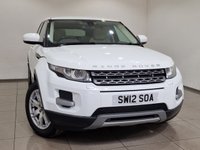 USED 2012 12 LAND ROVER RANGE ROVER EVOQUE 2.2 SD4 Pure Fuji White SUV 5dr Diesel Auto 4WD Euro 5 (190 ps) 