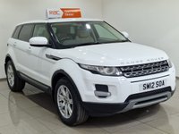 USED 2012 12 LAND ROVER RANGE ROVER EVOQUE 2.2 SD4 Pure Fuji White SUV 5dr Diesel Auto 4WD Euro 5 (190 ps) 