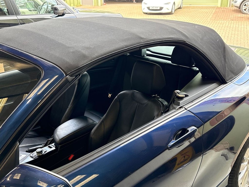 USED 2015 65 BMW 2 SERIES 2.0 220i Sport Convertible 2dr Petrol Auto Euro 6 (s/s) (184 ps) 1 OWNER FROM NEW|FULL LEATHER